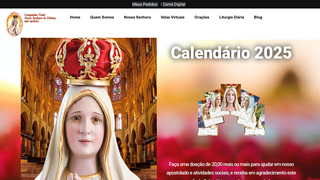 Calendrio 2025: Nossa Senhora De Ftima, No Tardais! J Disponvel